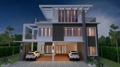 36×50 Feet House Design Plan 14×16 Meter 6 Beds 7 Baths Terrace (A4 Hard Copy)