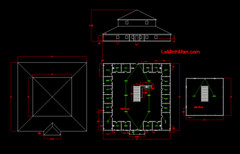 Square House Plan Two Stories