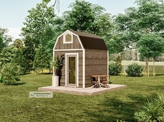 Small Cabin Plan With Loft 8’x10′ Tiny House DIY Building Professional Drawings