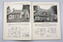 Vintage Beauty in Brick Home House Plans Catalog circa 1920s Clinton Face Brick