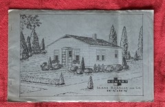 1930s SEARS ROEBUCK HOME BUILDING KIT PLANS & INSTRUCTIONS
