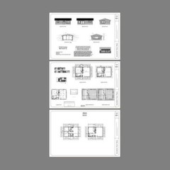 30×20 House — Studio 1 Bath — 600 sq ft — PDF Floor Plan — Model 1D