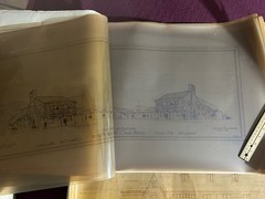 Ocean City Md Phillips Crab House Original Vintage Blue Prints 1960’s -2000’s