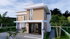 41×35 Feet Small House Plan 12.4×11 Meter 4 Beds 4 Baths Terrace (A4 Hard Copy)