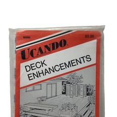 VTG Ucando Deck Enhancements Building Plans For Bench Planter Box Table B2065