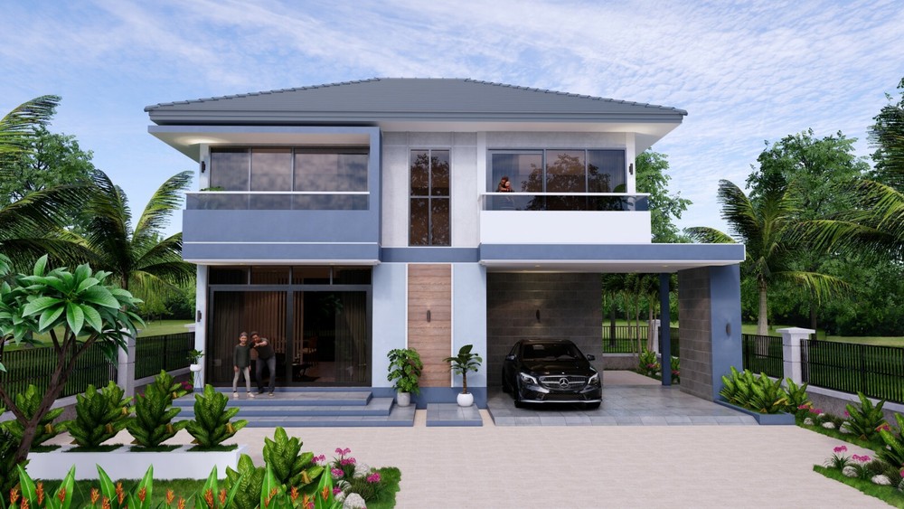 Small House Plan 11.8×7.5 Meters 3 Bedrooms 39×25 Feet Full PDF (A4 Hard Copy)