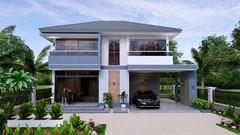 Small House Plan 11.8×7.5 Meters 3 Bedrooms 39×25 Feet Full PDF (A4 Hard Copy)