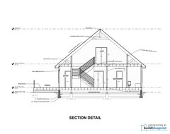 Modern 1675SF Cabin w/ Loft Architectural House Plans 3 Bedroom – PDF Download