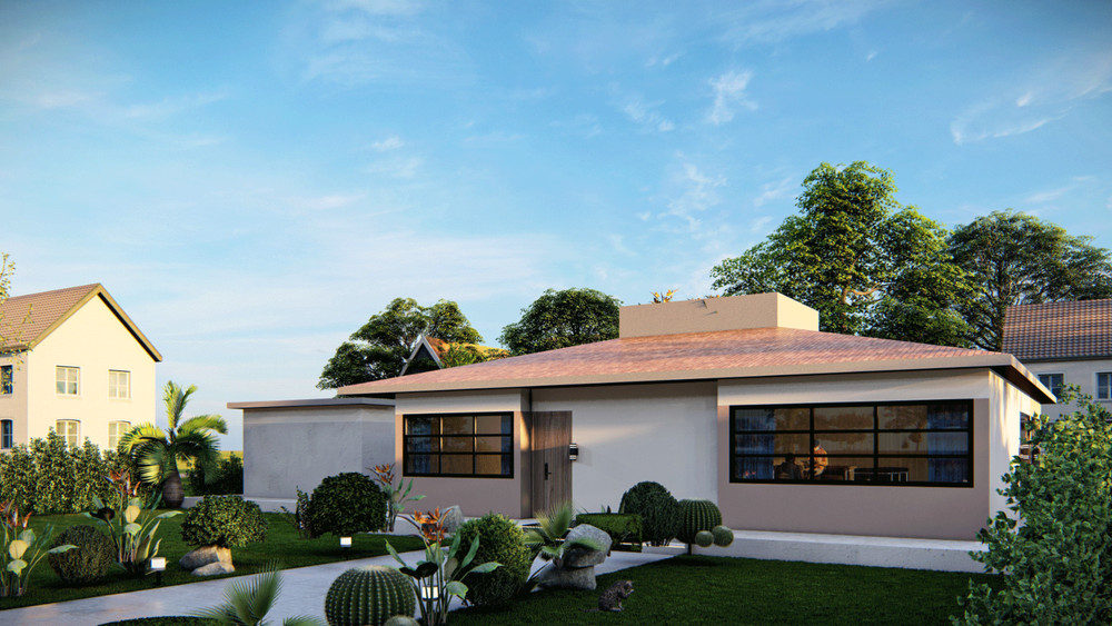 Home Plans – 1100 SqFt, 2 Bedrooms, Carport, Floor Plan & Building Details