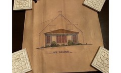 Architectural Drawings Haddonfield NJ Addition 1970s Thomas J Carroll Blueprints