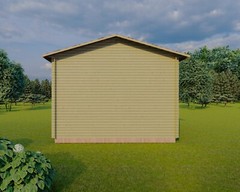 12’x8′ Wood Shed Building Plans – DIY Instructions with Elevations, Framing