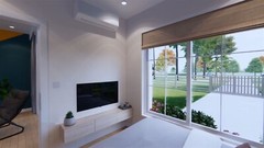 30×33 Feet Simple House Design 9×10 Meter 2 Bed 1 Bath Gable Roof (A4 Hard Copy)