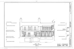 Carter’s Grove Plantation – colonial brick mansion, architectural PRINTED Plans