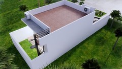 20×23 One Bedroom Small House Plan 6×7 Meter 1 Bath PDF Full Plan (A4 Hard Copy)