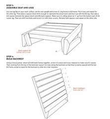 DIY Modern Outdoor Wooden Chair Building Plans – Step by Step Instructions