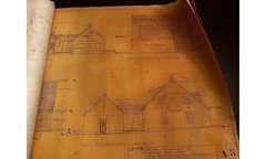 Architectural Drawings Haddonfield NJ Addition 1970s Thomas J Carroll Blueprints