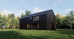 Barndominium House Plan 3 Bedrooms 4 bath 25’x50′ (2,500 sq ft.) | PDF Download