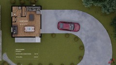 BLUEPRINTS AMERICAN FOURSQUARE 2-STORY PLAN ARCHUP #125