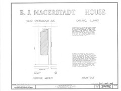Prairie Style Home Plan, spacious house, fine details, narrow lot, PRINTED PLANS