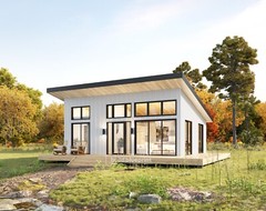 22×28 Lean Modern Cabin Custom Architectural Plans 616SF – PDF Download