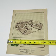 1960 Granite City Steel Farmstead Planning Basic Manual Book Building Barn Plans