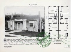 De Luxe (1924) Flats + Duplex homes CATALOG Apartments Architect Design + Plans
