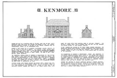 Kenmore Plantation, traditional colonial house, 4+ bedrooms, printed home plans