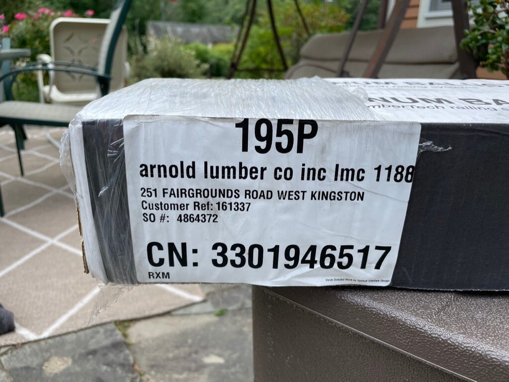 Azek TimberTech Porch Railing System Building Materials – Brand New – $500