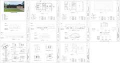 Barndominium 3 Bed 2 Bath with 2 car shop 43’X70′ 3,000 sq. ft. | PDF Download