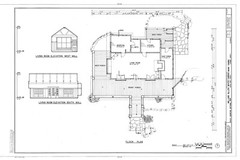 Craftsman Style Country Cabins house plans, architectural prints, 4 cabins