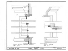 Traditional Colonial Style Home plans, wood frame house, 4 bedrooms
