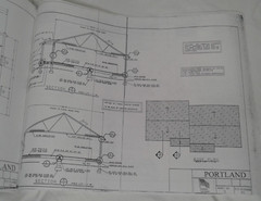 1984 9 Diagrams American Log Home Architectural Design Building Plan Blue Print