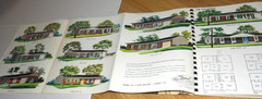 MCM 1970 Mid-Century House Designs/Plans National Homes Corp Large Spiral Bound