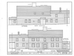 Timber frame country home, colonial farmhouse, 5+ bedrooms, printed drawings
