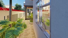 Modern Farmhouse Design | Luxury Villa Front Elevation | Architectural Rendering
