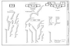 Montpelier, a Southern Colonial Country Mansion, printed architectural plans