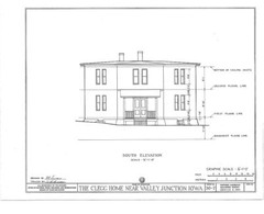 Victorian Style Octagon home, porch, architectural PRINTED PLANS