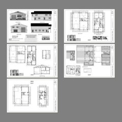 44×48 Apartment with 2-Car 1-RV Garage – PDF FloorPlan – 1,645 sqft – Model 1I