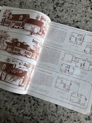 Vintage 1970 Cape Cod Salt Box Garrison Homes Plans Design Catalog Blueprints