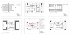 100’x54’ 4-Beds 4-Baths Charming A-Frame Architectural Build Plans PDF Download