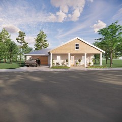 Magnolia Homestead Modern House Open Plan Design 60 x 30 – 3 Bed 2 Bath 1730sf –