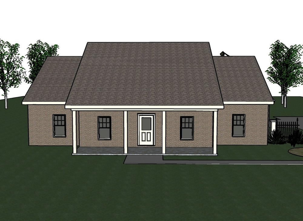 Abbigale 2161G 5 ALL BRICK home, house plan 4 beds, 2.5 baths PDF