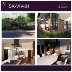 383 3/4″ x 448-3/4″ (09.75X11.40 m) A Frame Modern House – Plan Blueprint PDF