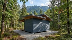 20×17 Feet Small House 6×5 Meter 1 Bed 1 Bath Shed Roof PDF, CAD &A4 Hard Copy