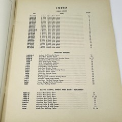1958 Weyerhaeuser 4 Square Material List For Estimating Farm Building Designs