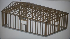 PERMIT READY 16′ X 24′ GARAGE PLAN DRAWN TO SCALE BLUEPRINTS AND MATERIALS LIST