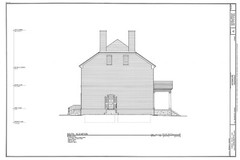 Kenmore Plantation, traditional colonial house, 4+ bedrooms, printed home plans