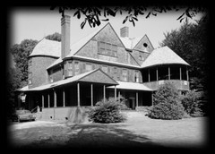 Queen Anne Shingle Style house, mansion with many bedrooms, printed home plans