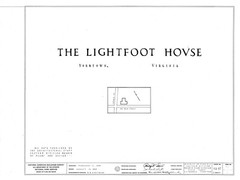 Historic colonial brick cottage, charming small house, printed home plans