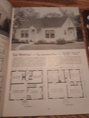 2 “ALADDIN READI-CUT HOMES”. HOUSE PLANS “PRE-CUT” & SHIPPED-HOME KIT 1949 1951